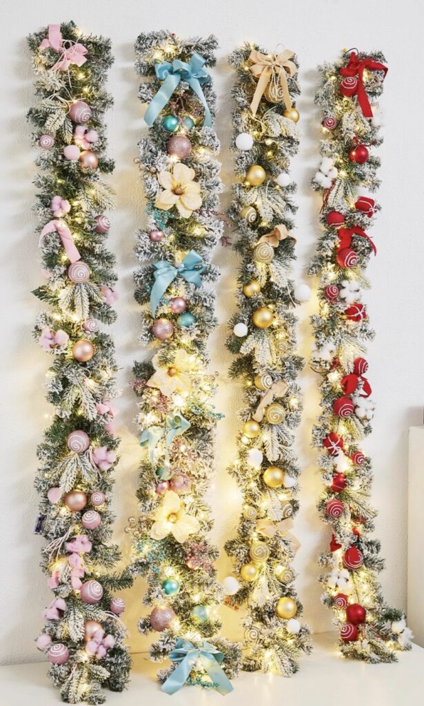 holiday lighting manufacturer wreath & garland
